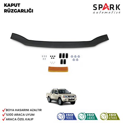 Nissan Skystar 2001-2012 Yılları Arası Ön Kaput Rüzgarlığı 3mm