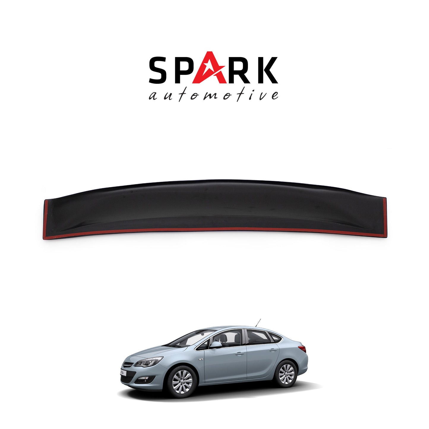 Opel Astra J Sedan 2012-2018 Yıl Aralığı Uyumlu Arka Cam Üstü Spoyler