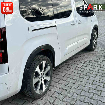 Opel Combo E 2018 Yılı Ve Sonrası 8 Prç. Çamurluk Dodik Set