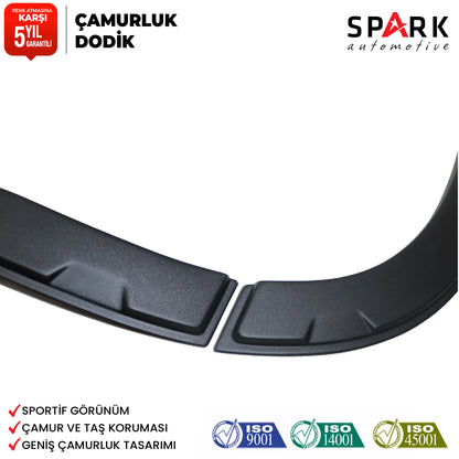 Opel Combo E 2018 Yılı Ve Sonrası 8 Prç. Çamurluk Dodik Set