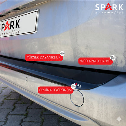 Opel Combo E 2018 Yılı Ve Sonrası Arka Tampon Eşiği Parlak