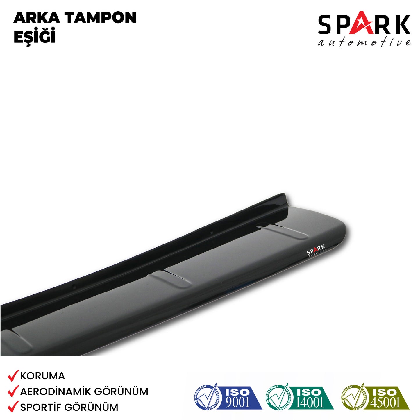 Opel Combo E 2018 Yılı Ve Sonrası Arka Tampon Eşiği Parlak
