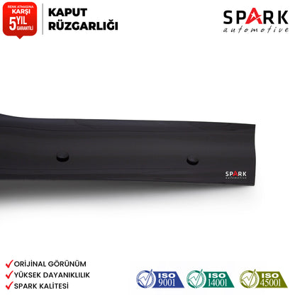 Opel Frontera 1998-2004 Yıl Aralığı Uyumlu Ön Kaput Rüzgarlık 3mm