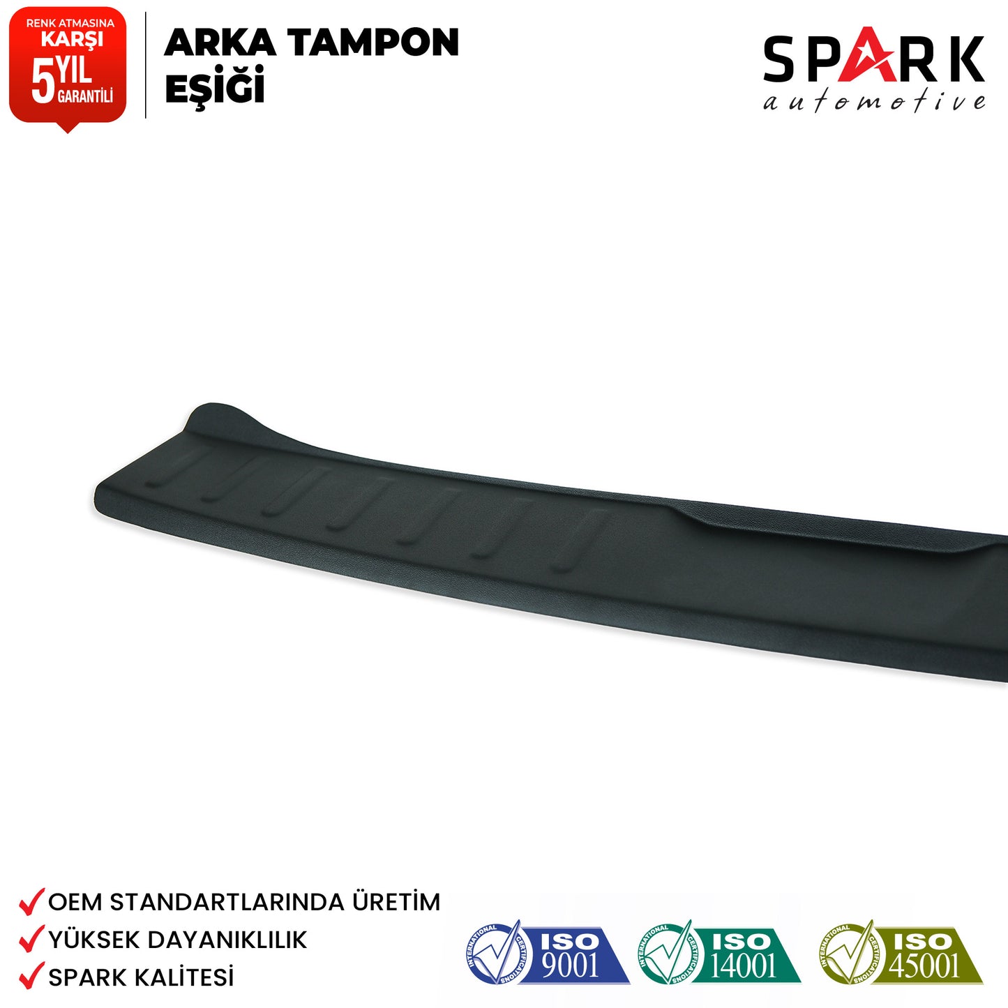 Opel Mokka 2021 Yılı Ve Sonrası Arka Tampon Eşiği Mat