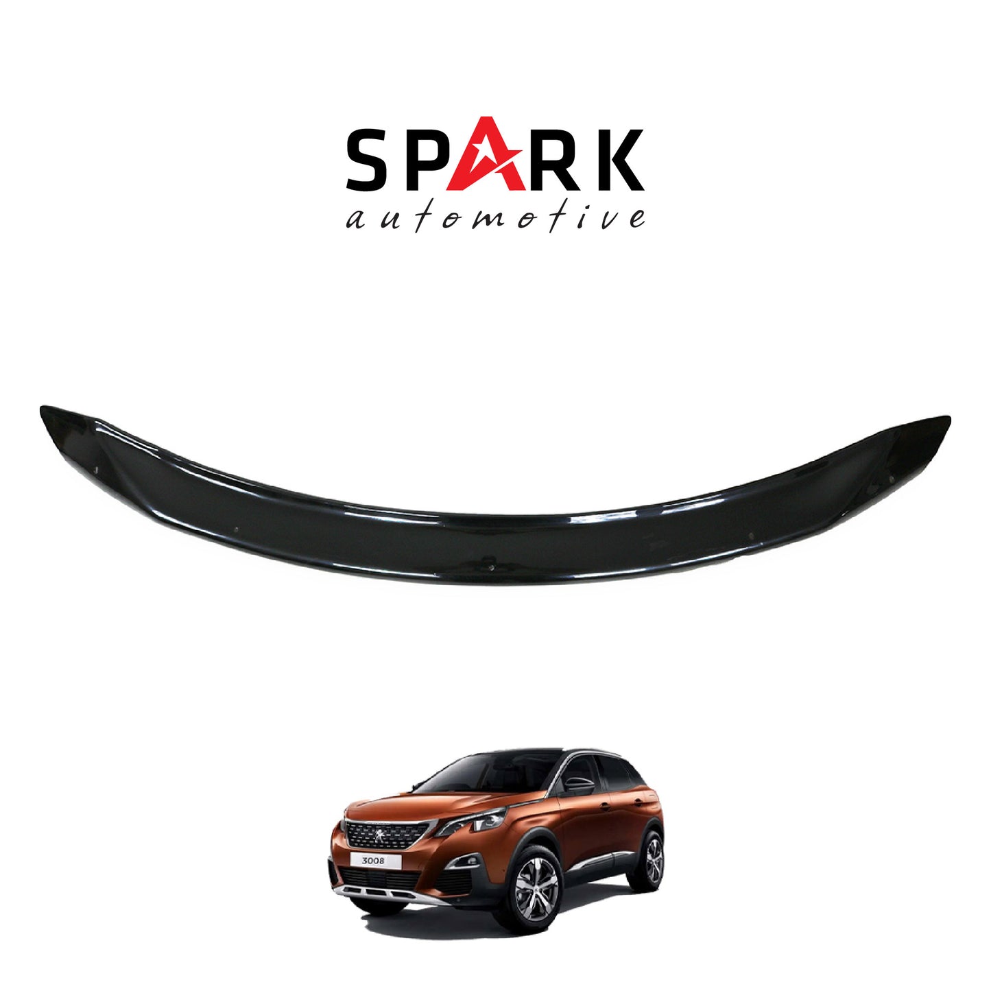 Peugeot 3008 2017 Yılı Ve Sonrası Ön Kaput Rüzgarlık 3mm