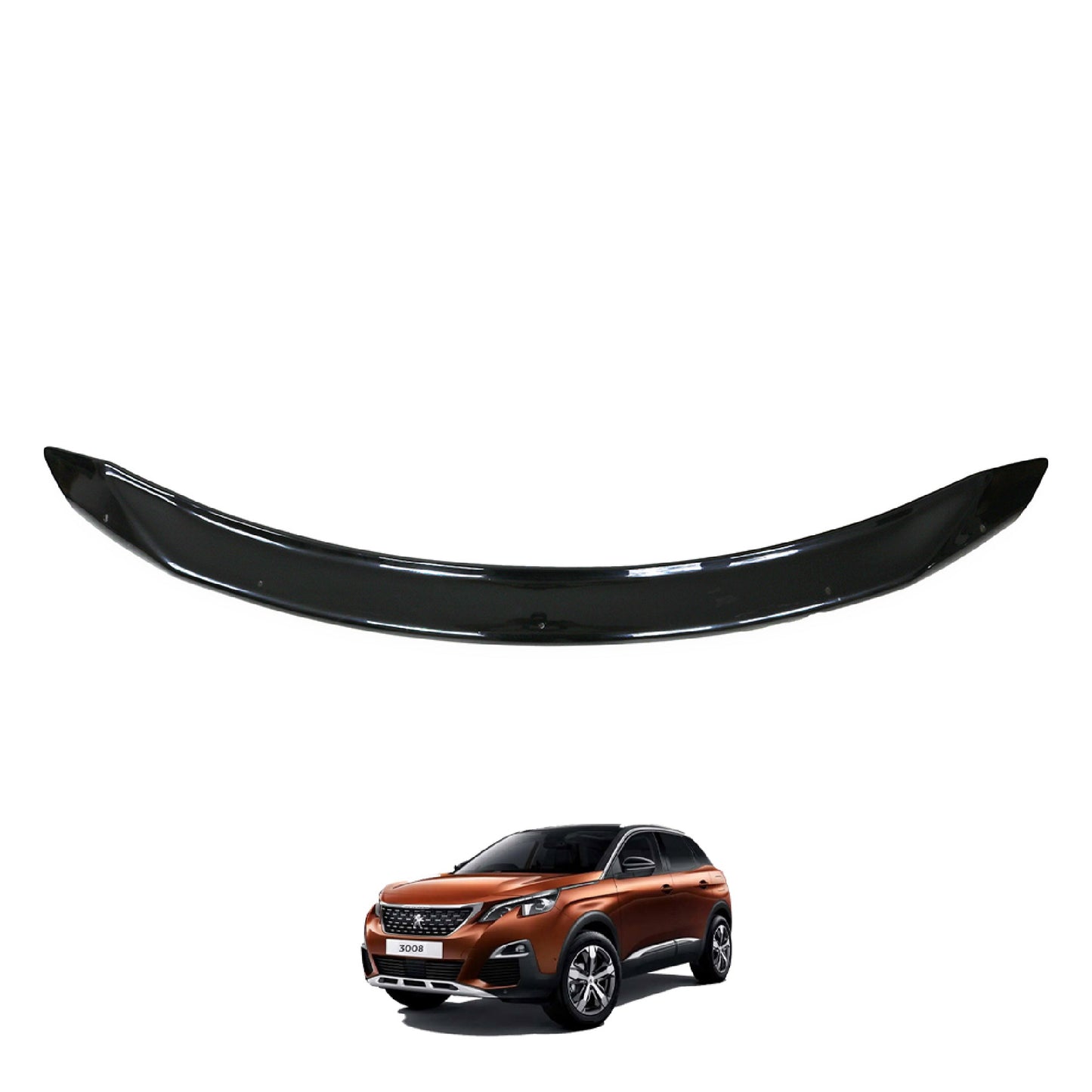 Peugeot 3008 2017 Yılı Ve Sonrası Ön Kaput Rüzgarlık 3mm