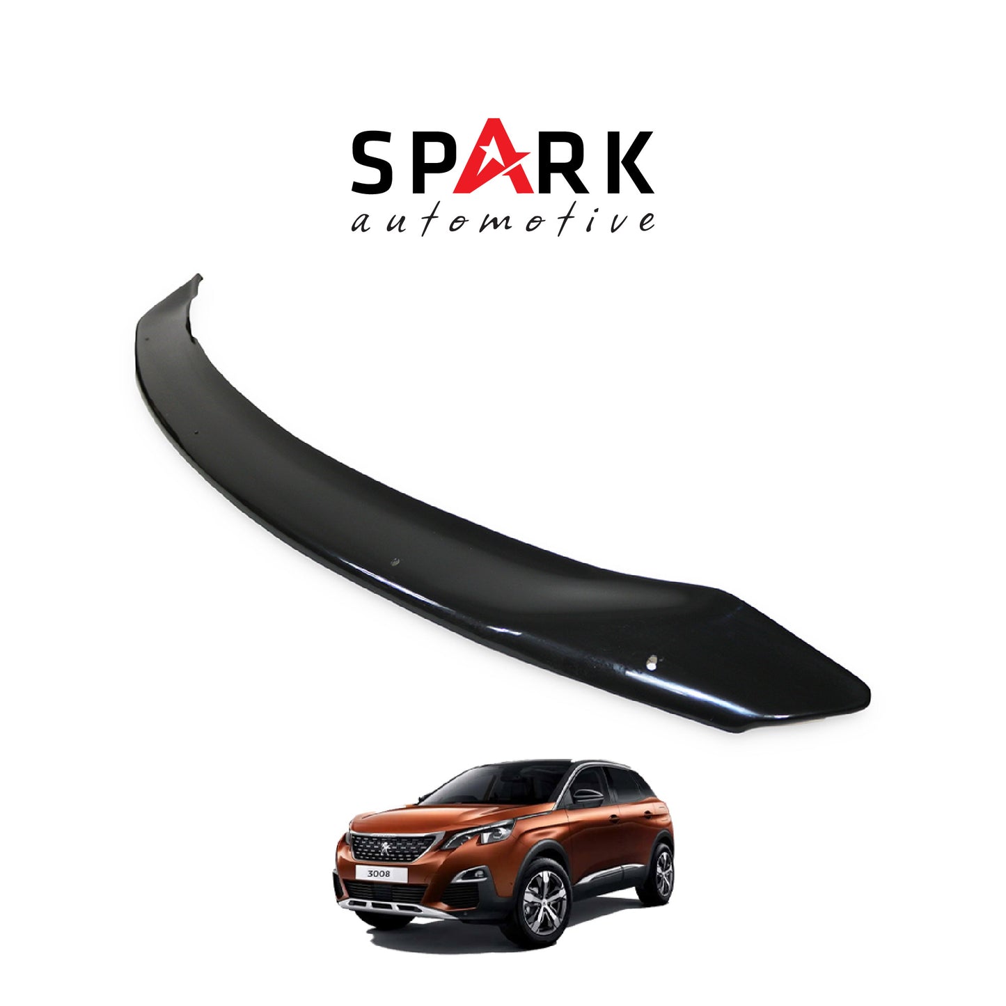 Peugeot 3008 2017 Yılı Ve Sonrası Ön Kaput Rüzgarlık 3mm
