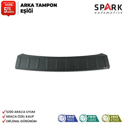 Peugeot 408 2022 Yılı Ve Sonrası Arka Tampon Eşiği Mat