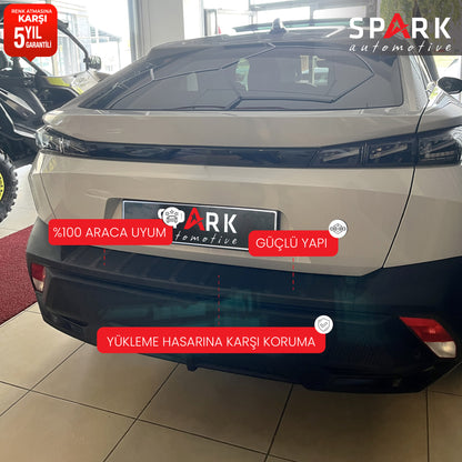 Peugeot 408 2022 Yılı Ve Sonrası Arka Tampon Eşiği Mat
