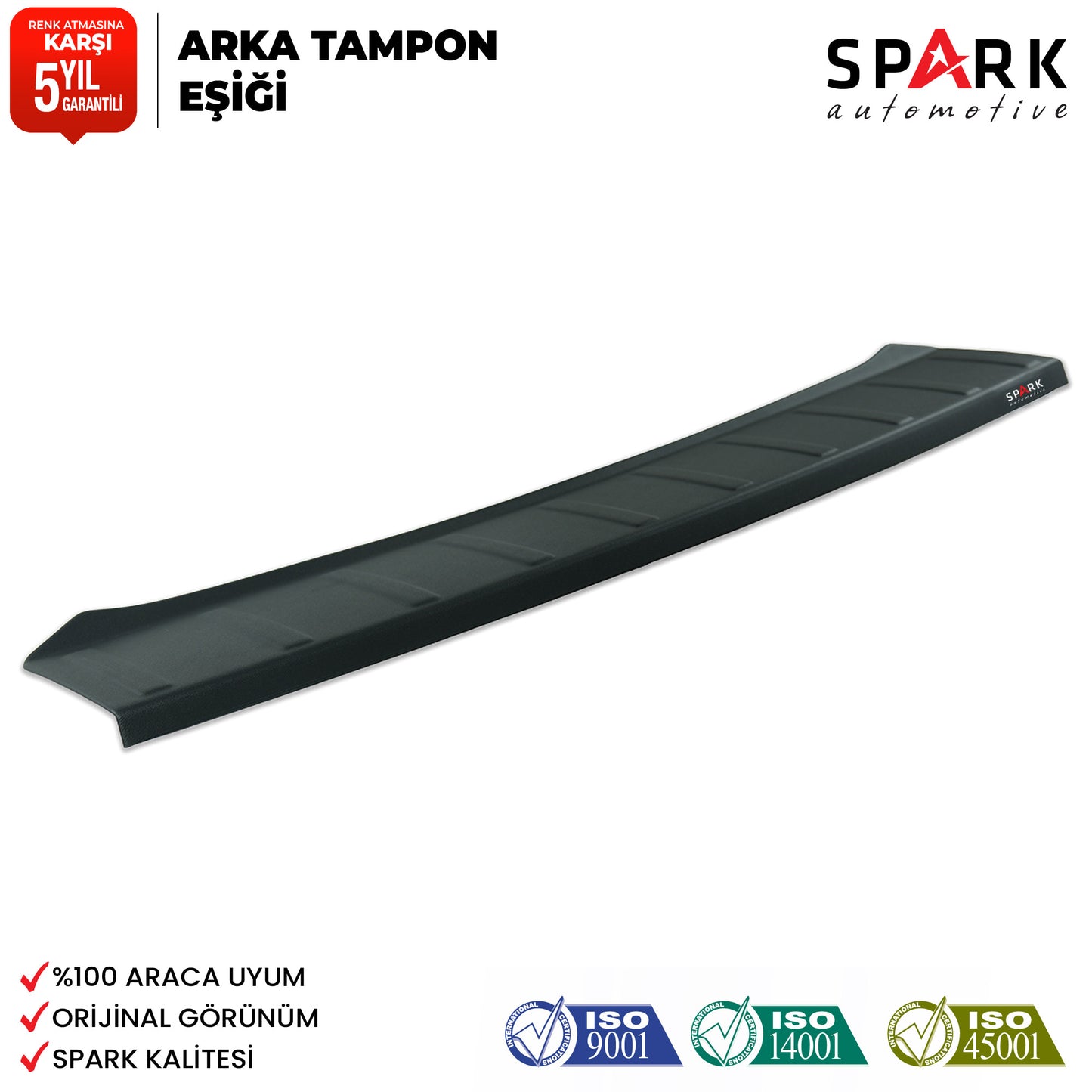 Peugeot 408 2022 Yılı Ve Sonrası Arka Tampon Eşiği Mat