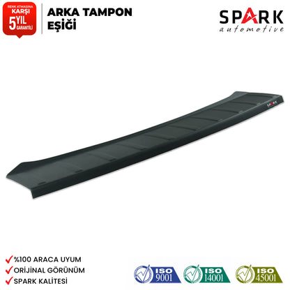 Peugeot 408 2022 Yılı Ve Sonrası Arka Tampon Eşiği Mat