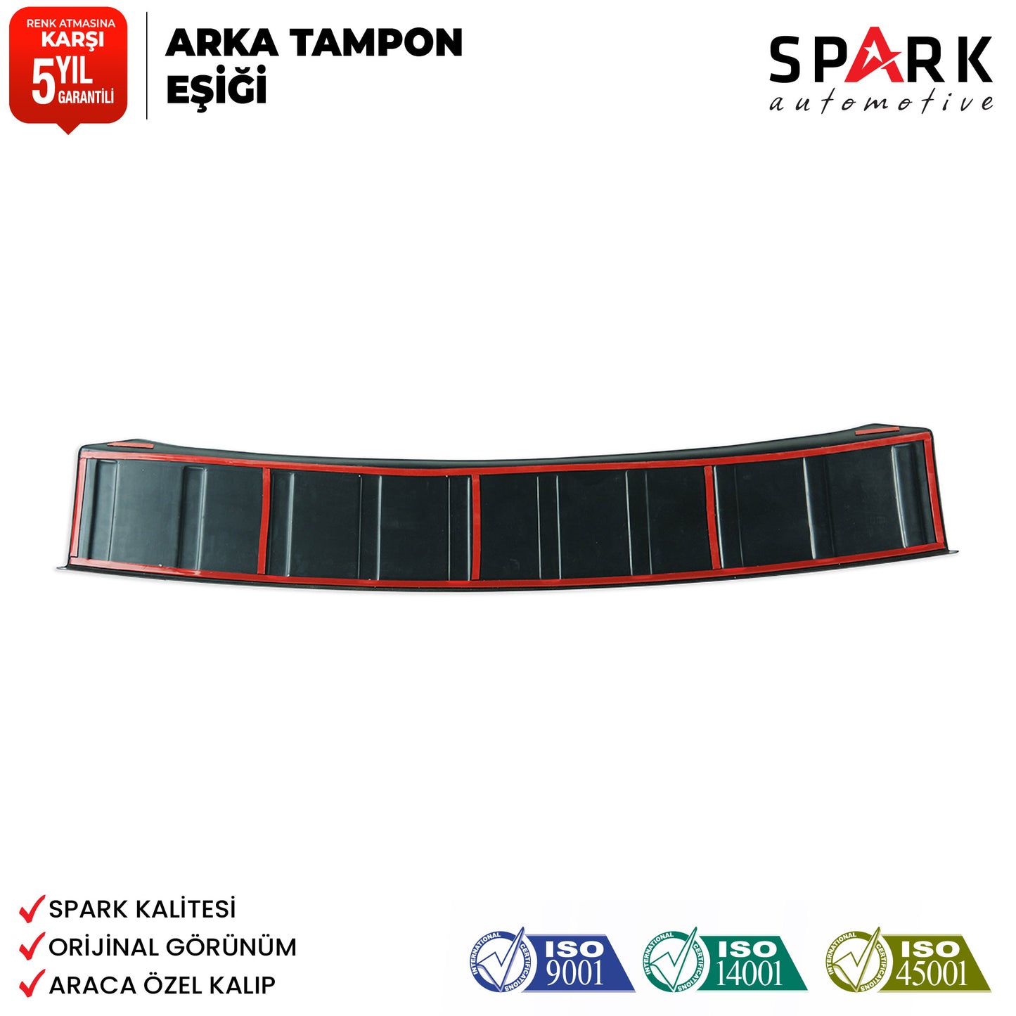 Peugeot 408 2022 Yılı Ve Sonrası Arka Tampon Eşiği Mat