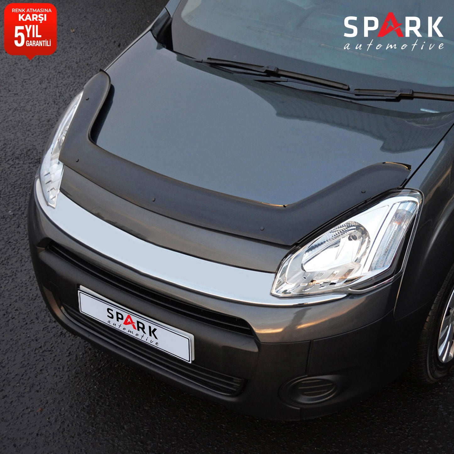 Peugeot Partner Tepee 2009-2015 Yıl Aralığı Uyumlu Ön Kaput Rüzgarlık 3mm