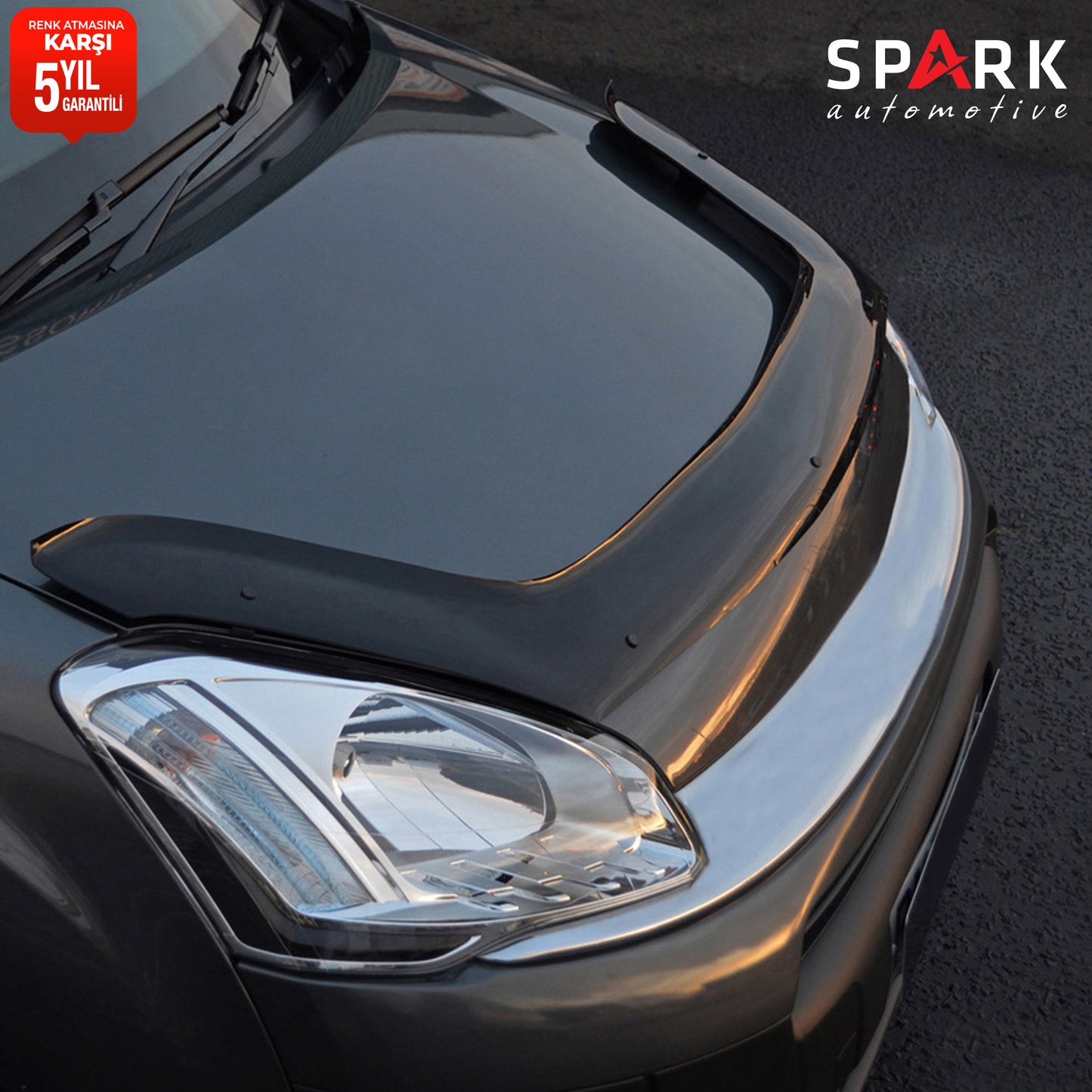 Peugeot Partner Tepee 2009-2015 Yıl Aralığı Uyumlu Ön Kaput Rüzgarlık 3mm