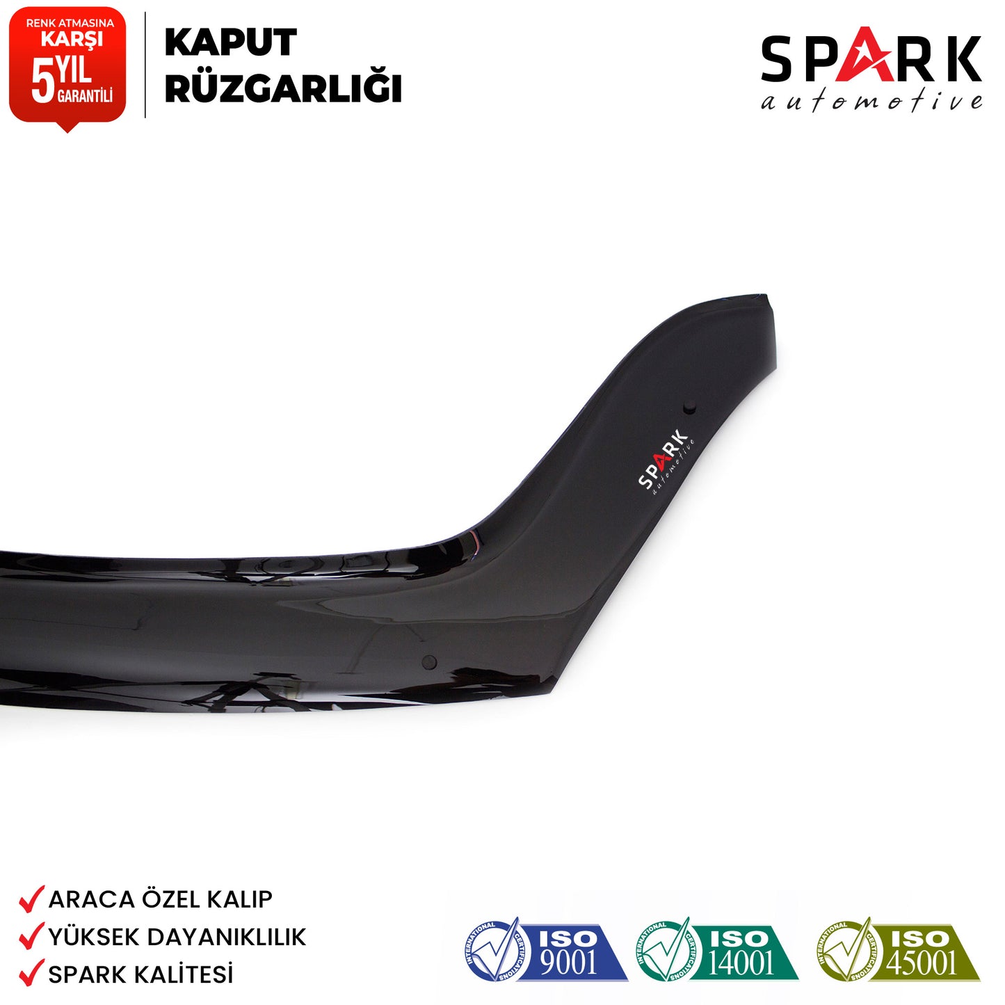 Peugeot Partner Tepee 2009-2015 Yıl Aralığı Uyumlu Ön Kaput Rüzgarlık 3mm