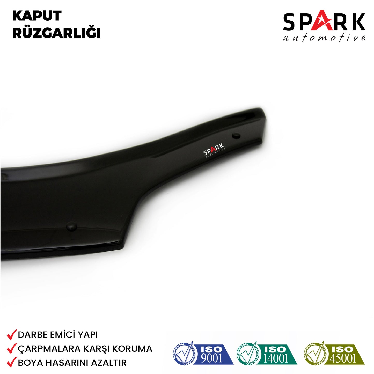 Peugeot Partner Tepee 2004-2008 Yıl Aralığı Uyumlu Ön Kaput Rüzgarlık 3mm