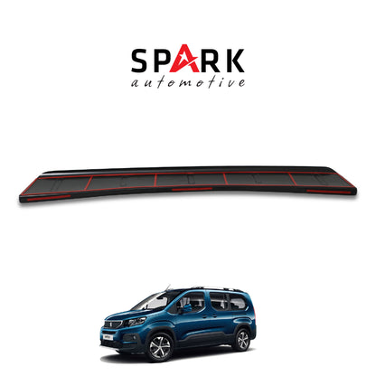 Peugeot Rifter 2019- Yılı ve Sonrası Uyumlu Arka Tampon Eşiği Parlak