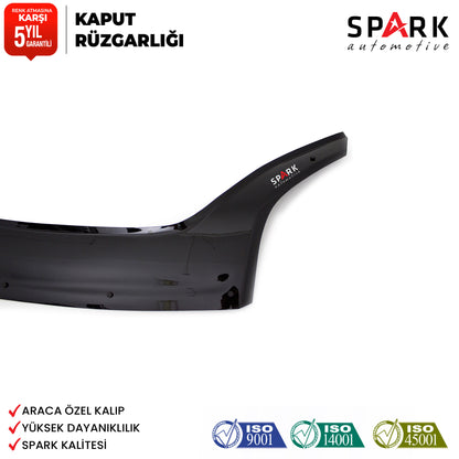 Peugeot Bipper 2007-2016 Yıl Aralığı Ön Kaput Rüzgarlık 3mm