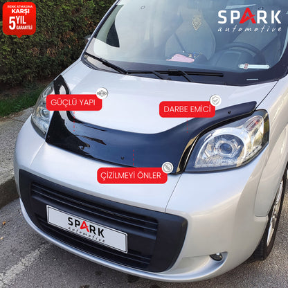 Peugeot Bipper 2007-2016 Yıl Aralığı Ön Kaput Rüzgarlık 4mm