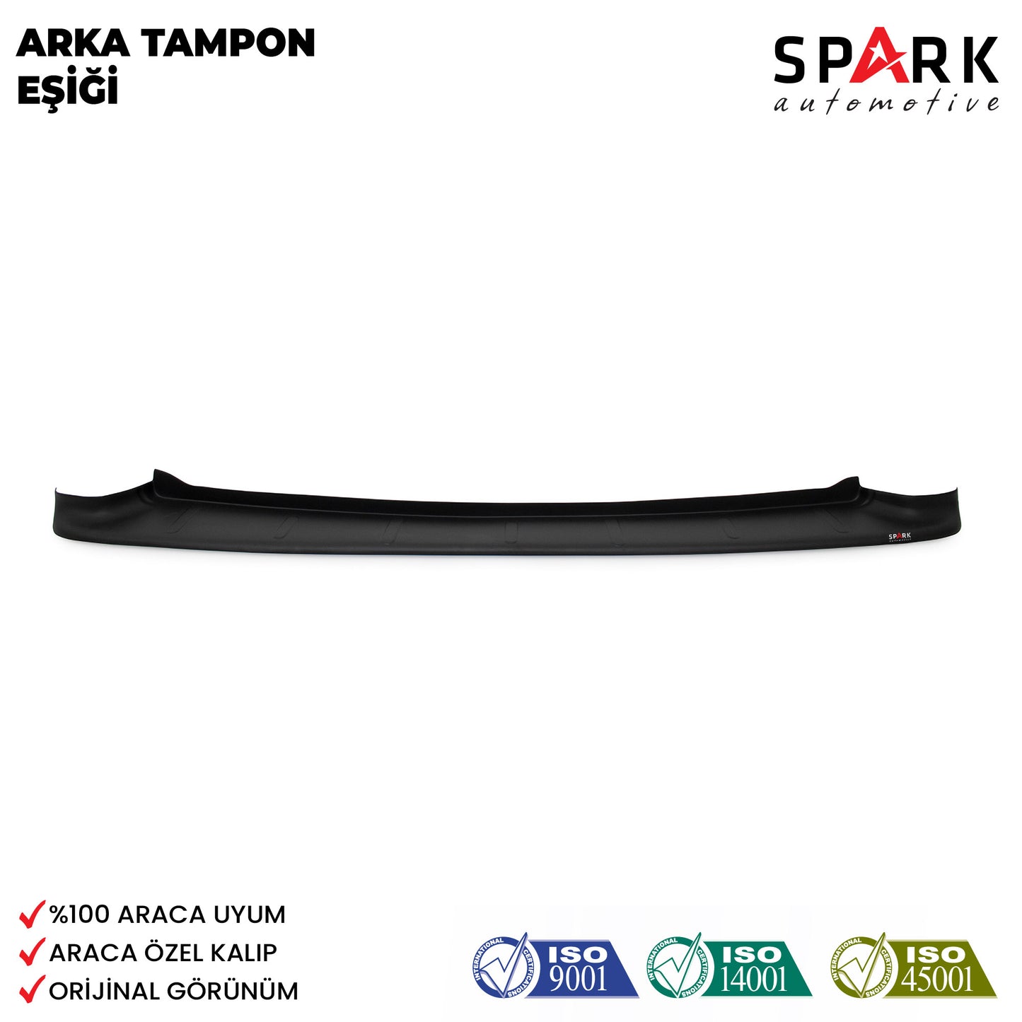 Peugeot Partner Tepee 2009-2015 Yıl Aralığı Uyumlu Arka Tampon Eşiği Mat