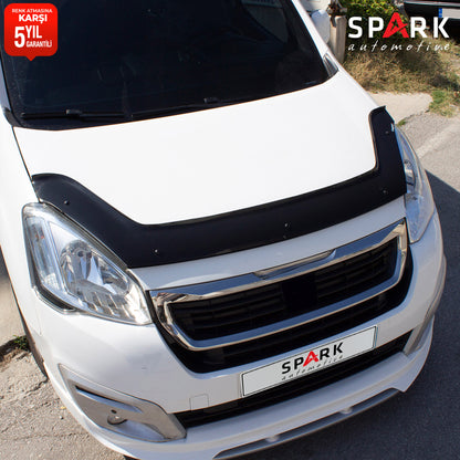 Peugeot Partner Tepee 2015-2018 Yıl Aralığı Uyumlu Ön Kaput Rüzgarlığı 3mm