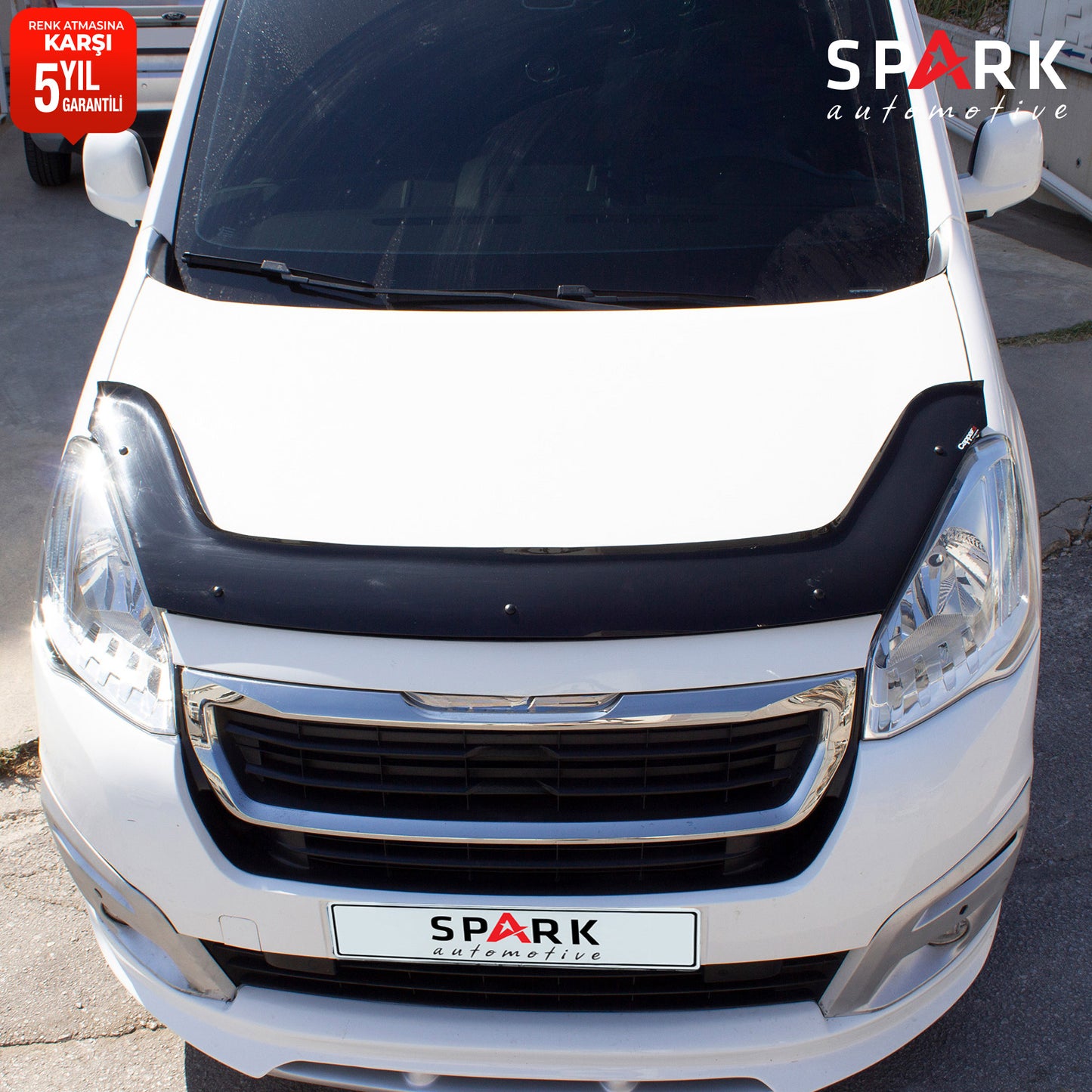 Peugeot Partner Tepee 2015-2018 Yıl Aralığı Uyumlu Ön Kaput Rüzgarlığı 3mm