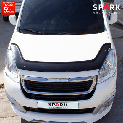 Peugeot Partner Tepee 2015-2018 Yıl Aralığı Uyumlu Ön Kaput Rüzgarlığı 3mm
