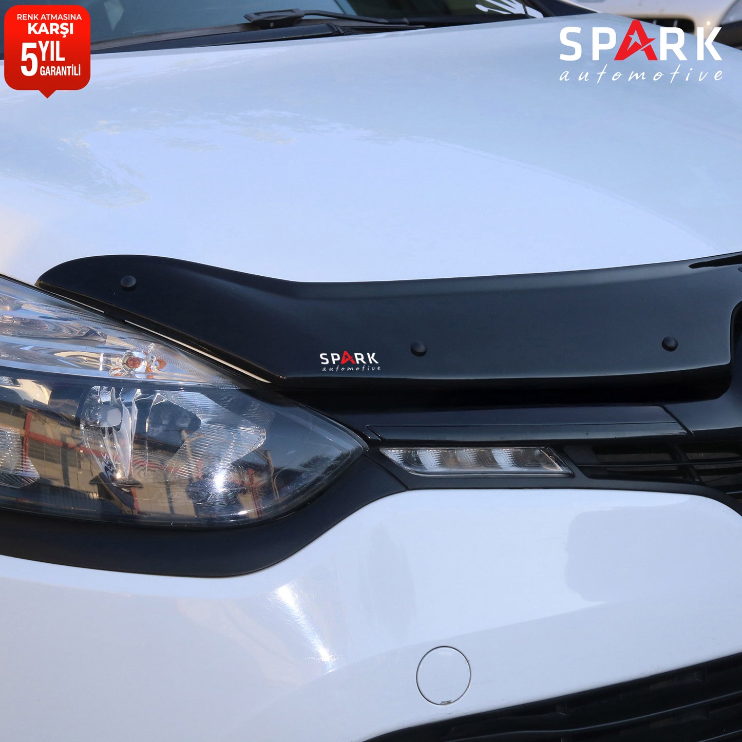 Renault Clio 4 2012-2020 Yıl Aralığı Uyumlu Kaput Rüzgarlığı 3mm