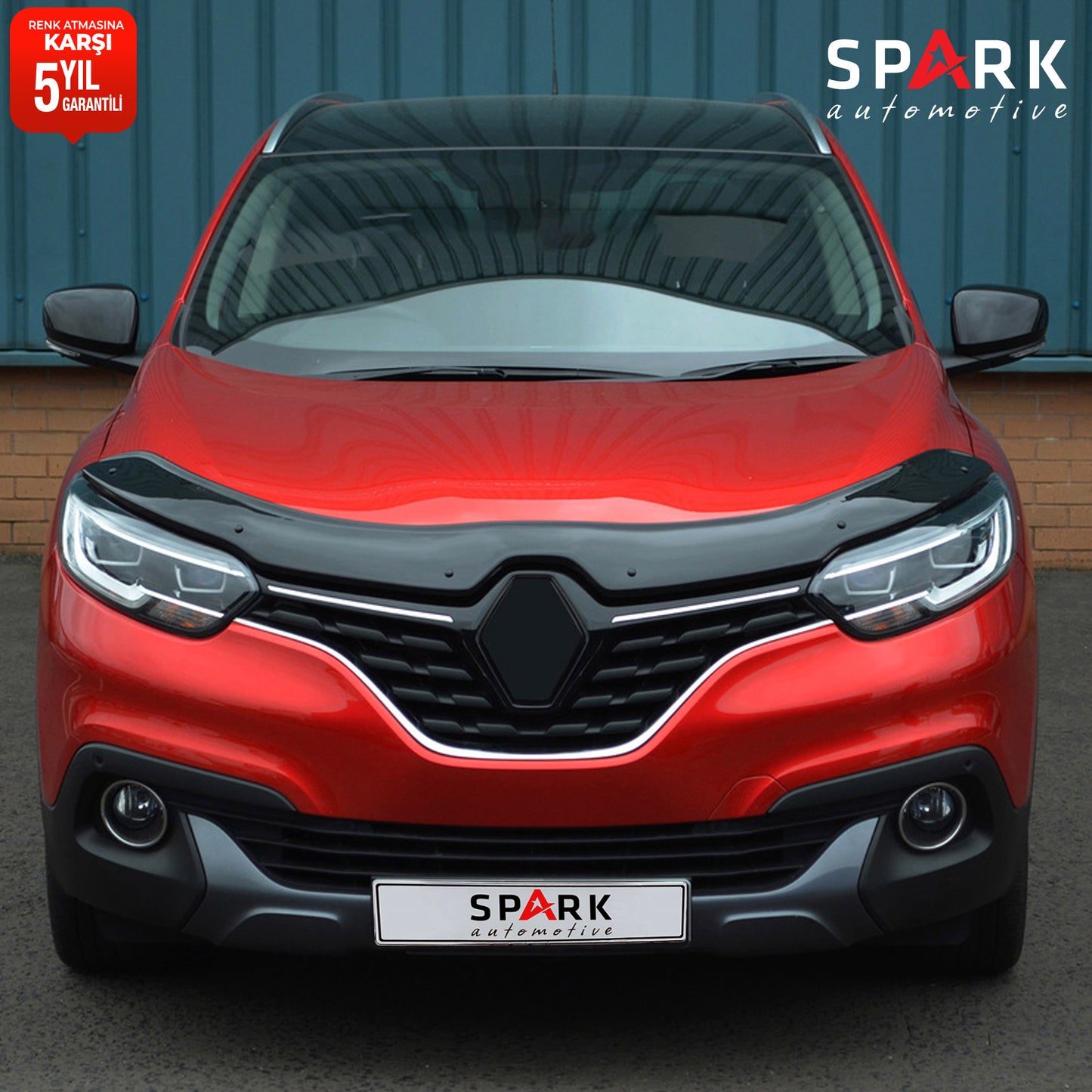 Renault Kadjar 2015- Yılı ve Sonrası Uyumlu Kaput Rüzgarlığı 3mm