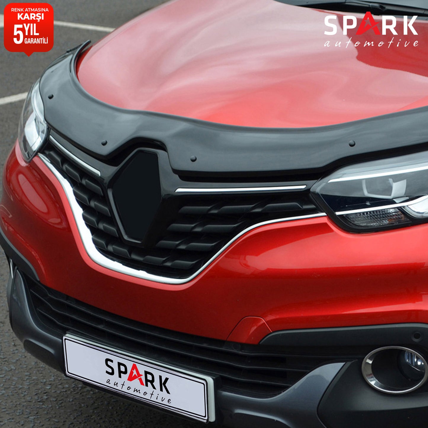Renault Kadjar 2015- Yılı ve Sonrası Uyumlu Kaput Rüzgarlığı 3mm