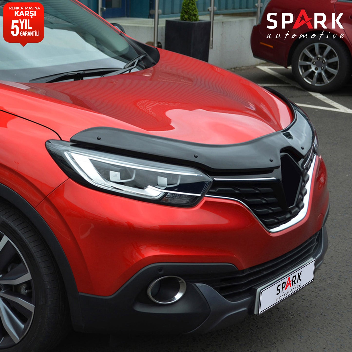 Renault Kadjar 2015- Yılı ve Sonrası Uyumlu Kaput Rüzgarlığı 4mm