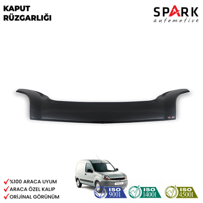 Renault Kangoo 2003-2008 Yıl Aralığı Uyumlu Kaput Rüzgarlığı 4mm