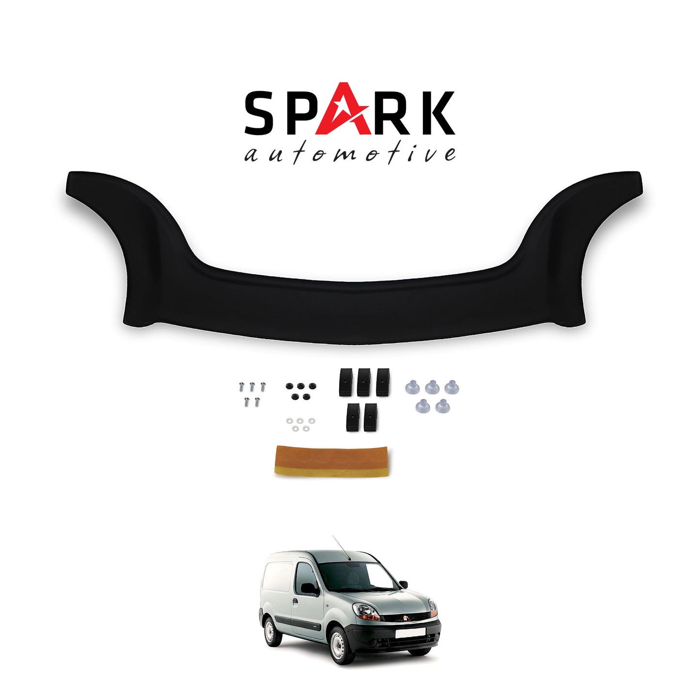 Renault Kangoo 2003-2008 Yıl Aralığı Uyumlu Kaput Rüzgarlığı 3mm