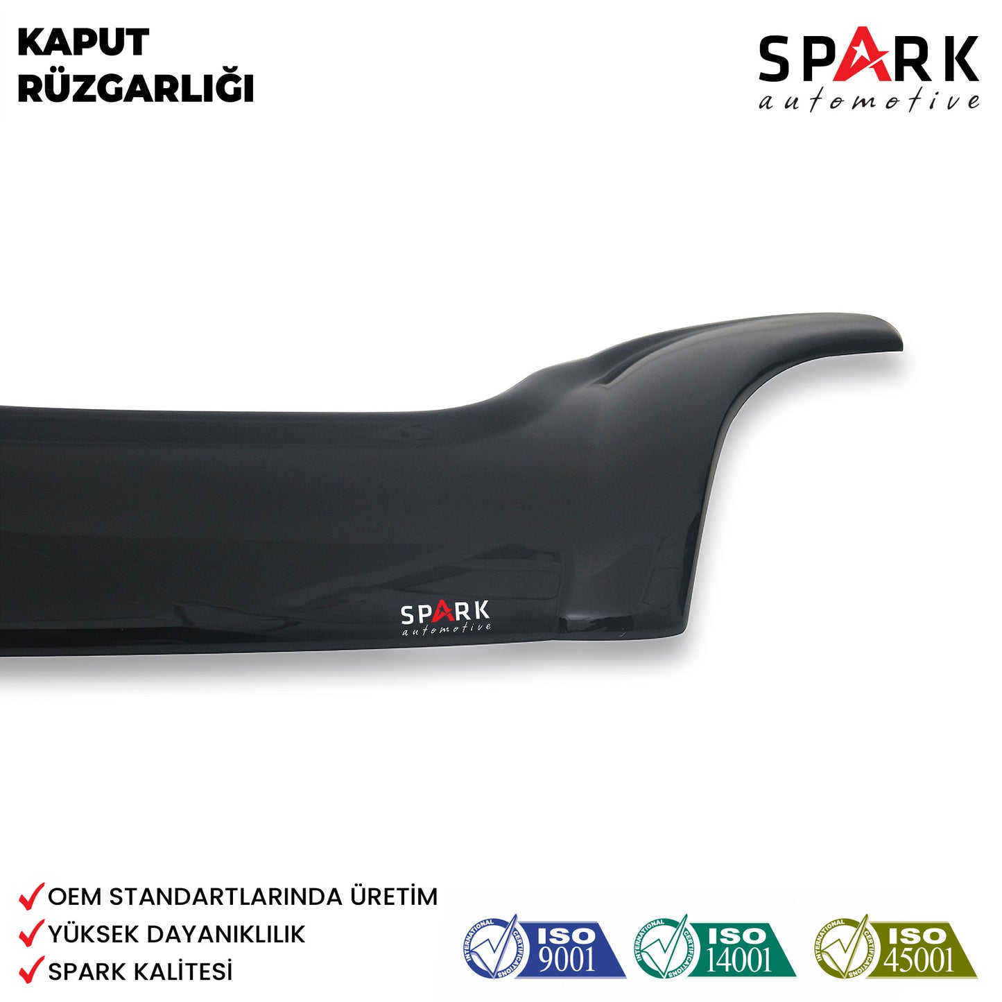 Renault Kangoo 2003-2008 Yıl Aralığı Uyumlu Kaput Rüzgarlığı 4mm
