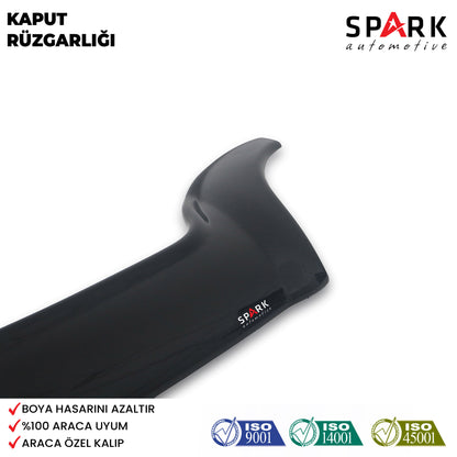 Renault Kangoo 2003-2008 Yıl Aralığı Uyumlu Kaput Rüzgarlığı 4mm