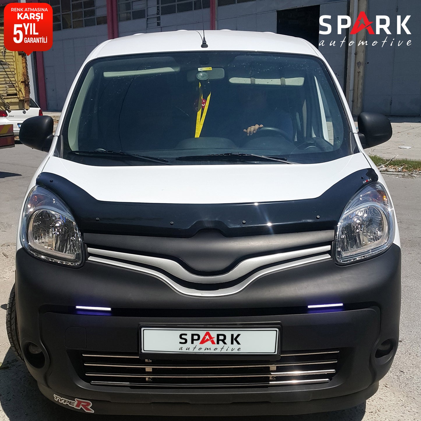 Renault Kangoo 2014-2021 Yıl Aralığı Uyumlu Kaput Rüzgarlığı 3mm