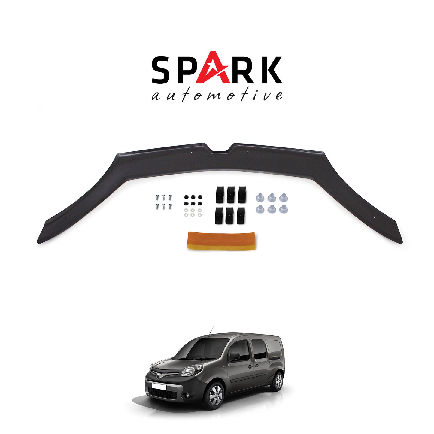 Renault Kangoo 2014-2021 Yıl Aralığı Uyumlu Kaput Rüzgarlığı 4mm