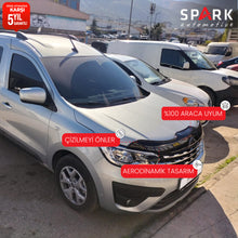 Renault Kangoo Express 2021- Yılı ve Sonrası Uyumlu Kaput Rüzgarlığı 3mm