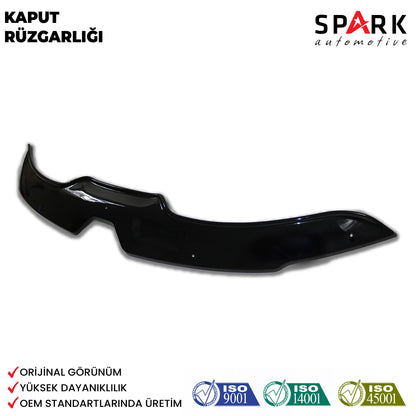 Renault Kangoo Express 2021- Yılı ve Sonrası Uyumlu Kaput Rüzgarlığı 4mm