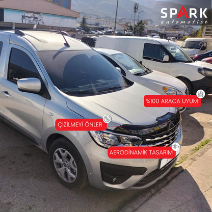 Renault Kangoo Express 2021- Yılı ve Sonrası Uyumlu Kaput Rüzgarlığı 4mm