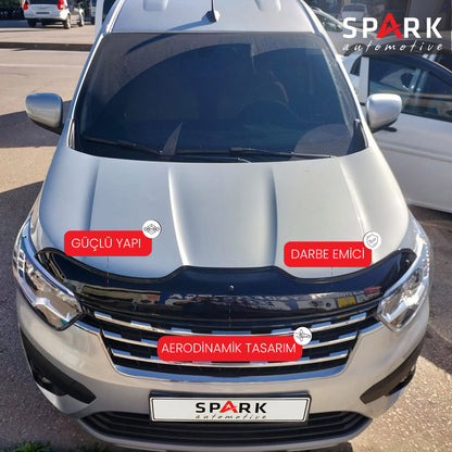 Renault Kangoo Express 2021- Yılı ve Sonrası Uyumlu Kaput Rüzgarlığı 4mm