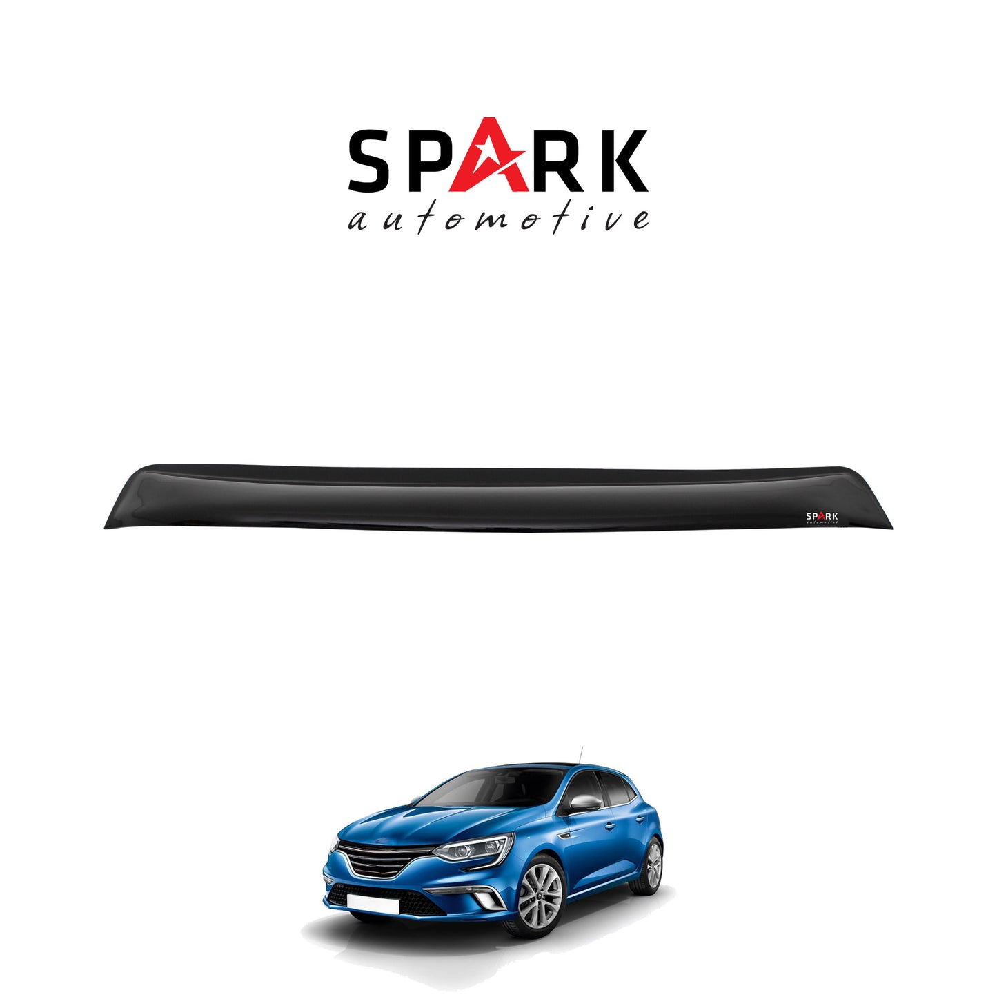 Renault Megane 4 2016- Yılı ve Sonrası Uyumlu Arka Cam Spoyler