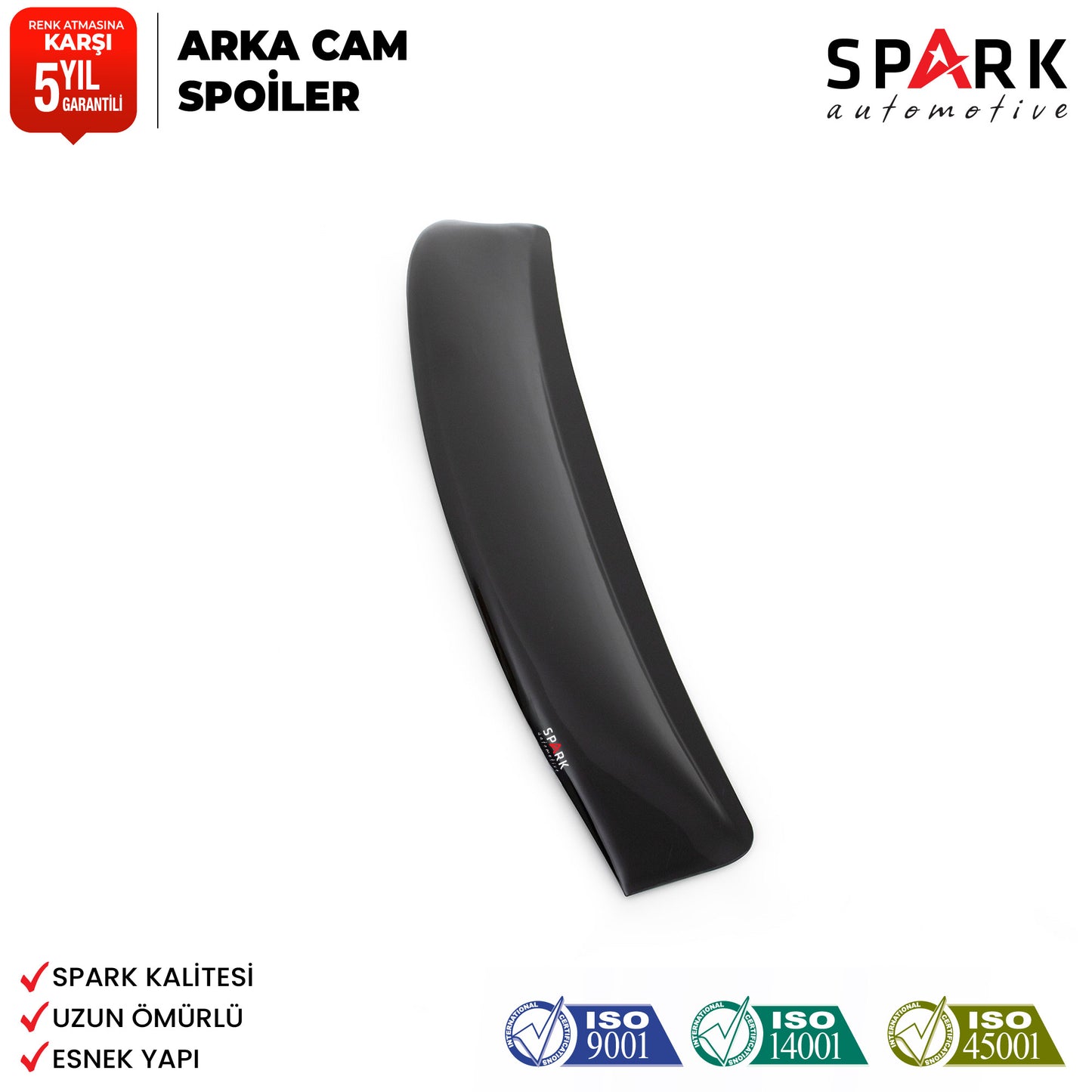 Renault Megane 2 2003-2008 Yıl Aralığı Uyumlu Arka Cam Spoyler