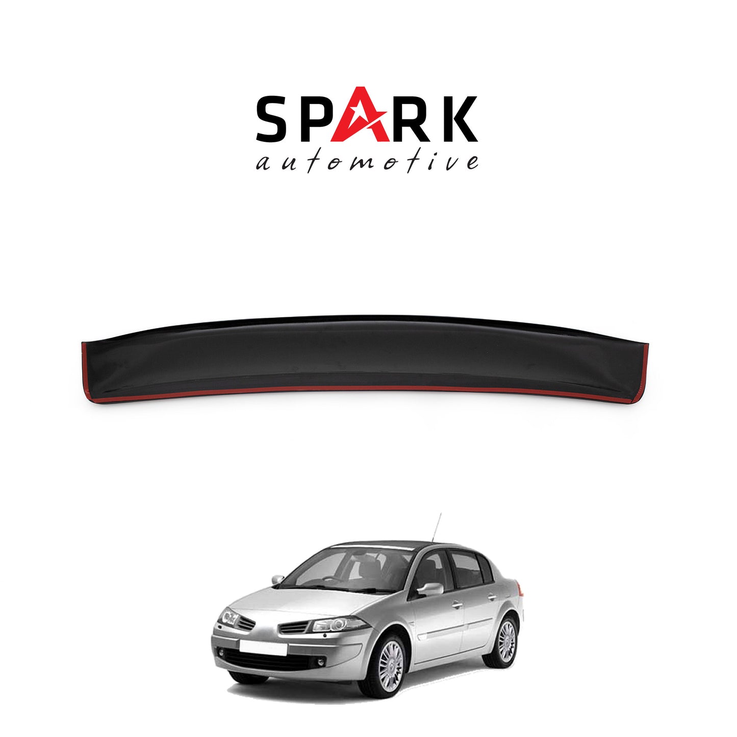 Renault Megane 2 2003-2008 Yıl Aralığı Uyumlu Arka Cam Spoyler