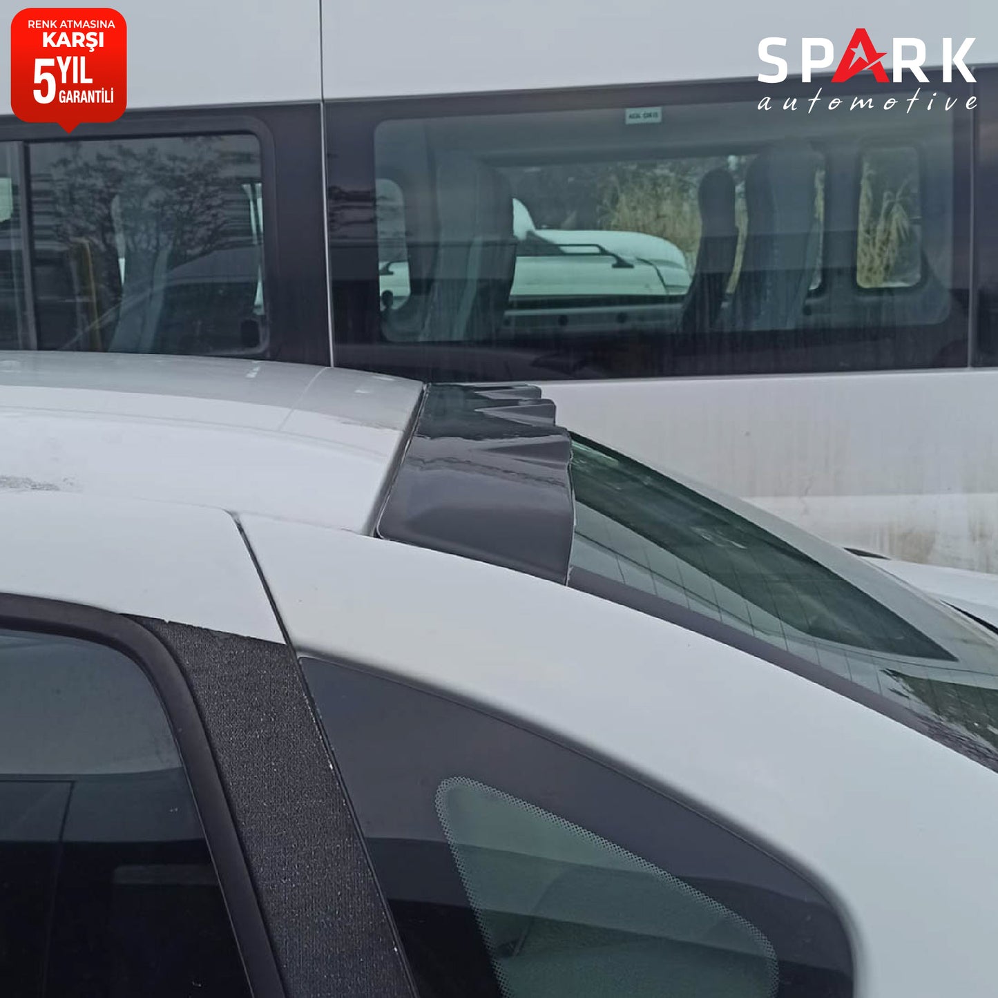 Renault Symbol 2009-2013 Yıl Aralığı Uyumlu Arka Cam Spoyler