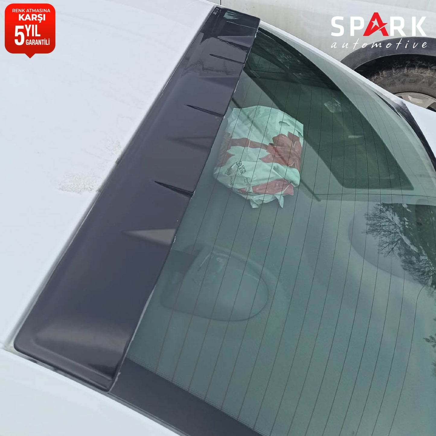 Renault Symbol 2009-2013 Yıl Aralığı Uyumlu Arka Cam Spoyler