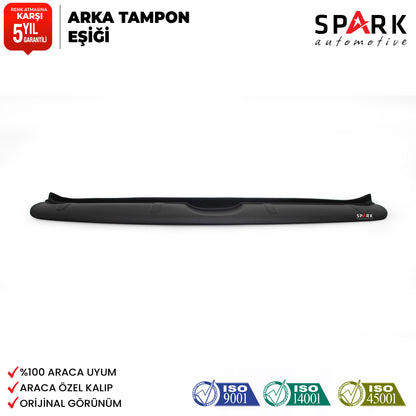Renault Symbol 2009-2013 Yıl Aralığı Uyumlu Arka Tampon Eşiği Mat