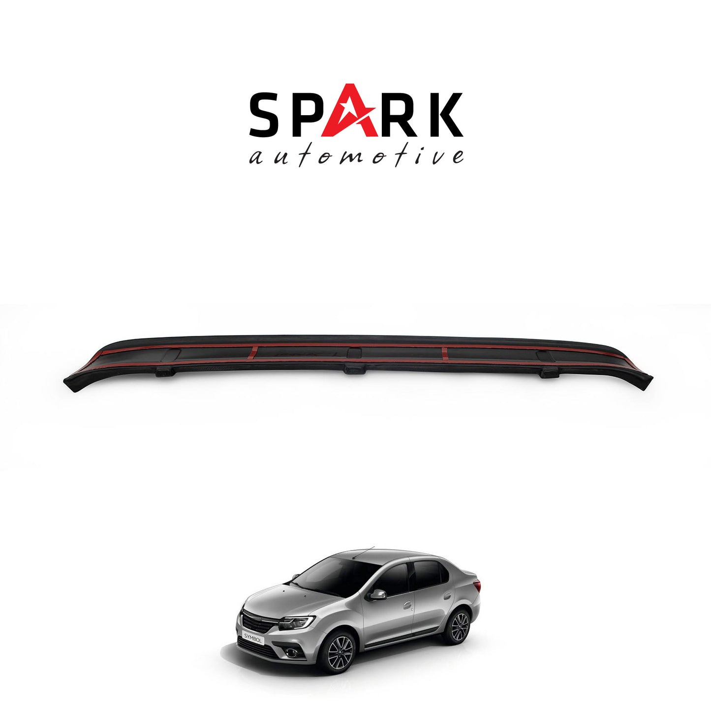 Renault Symbol 2013- Yılı ve Sonrası Uyumlu Arka Tampon Eşiği Parlak