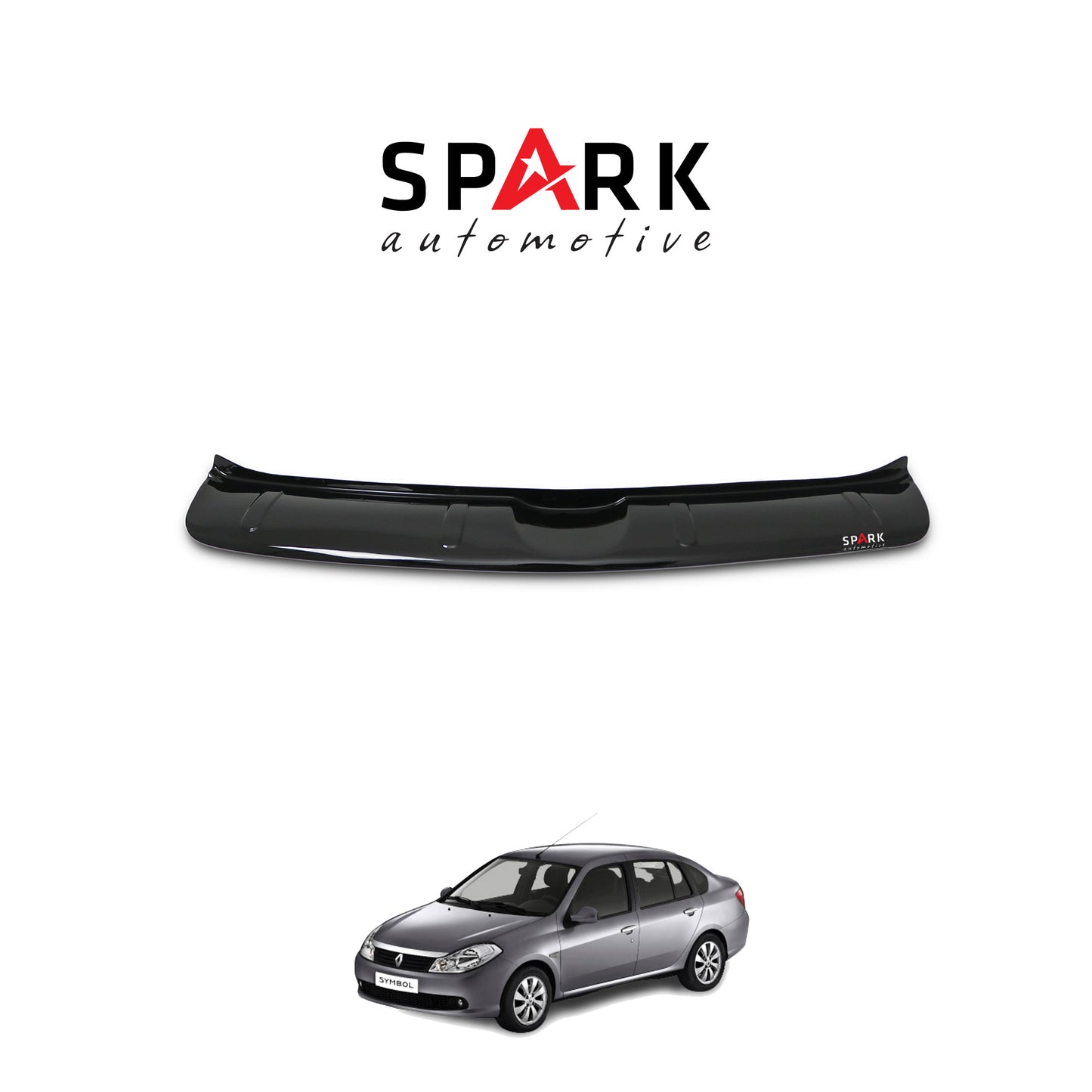 Renault Symbol 2009-2013 Yıl Aralığı Uyumlu Arka Tampon Eşiği Parlak