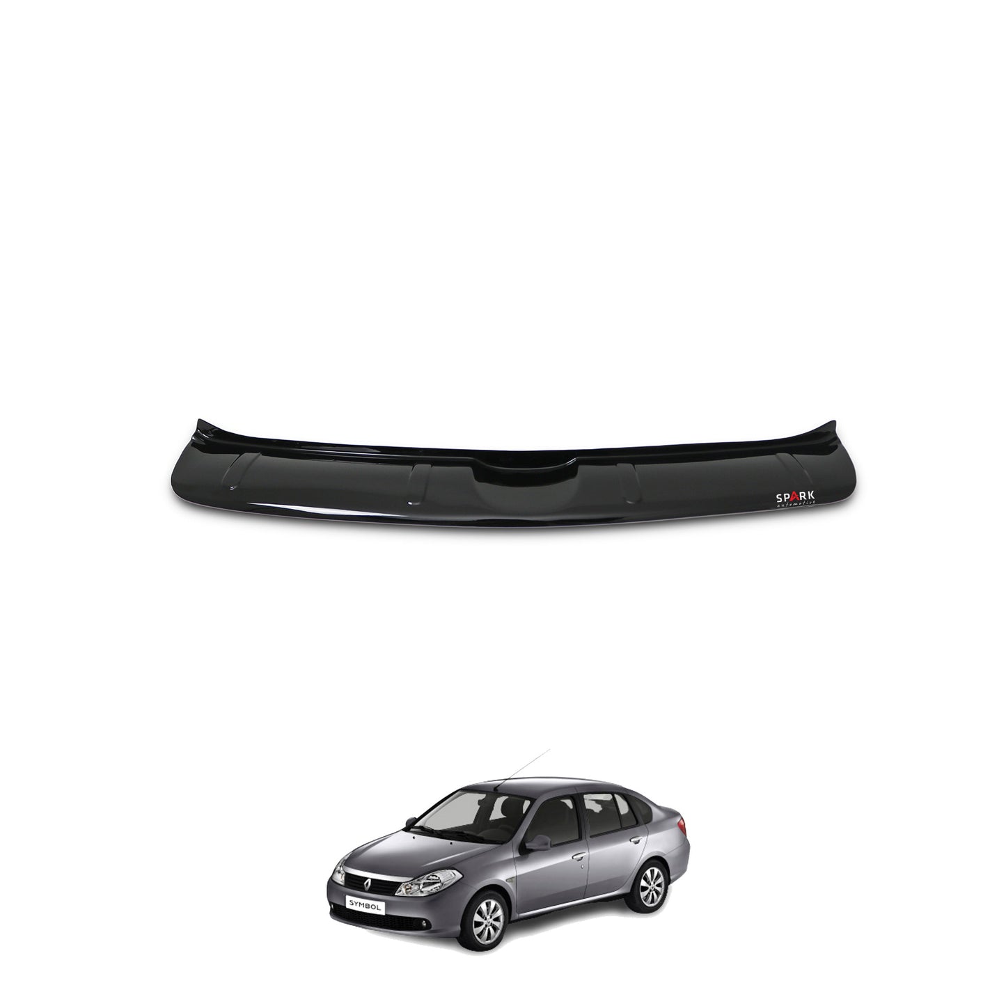 Renault Symbol 2009-2013 Yıl Aralığı Uyumlu Arka Tampon Eşiği Parlak